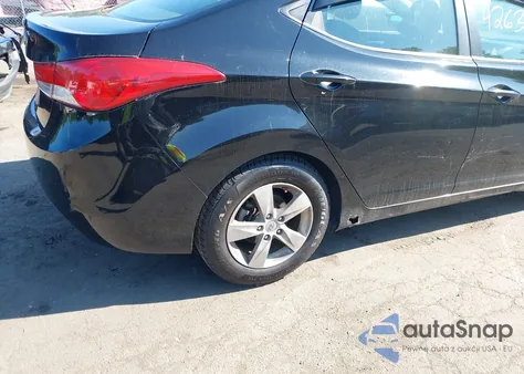 2012 Hyundai Elantra Gls (Ulsan Plant) z USA, uszkodzony, nr VIN KMHDH4AE8CU183099
